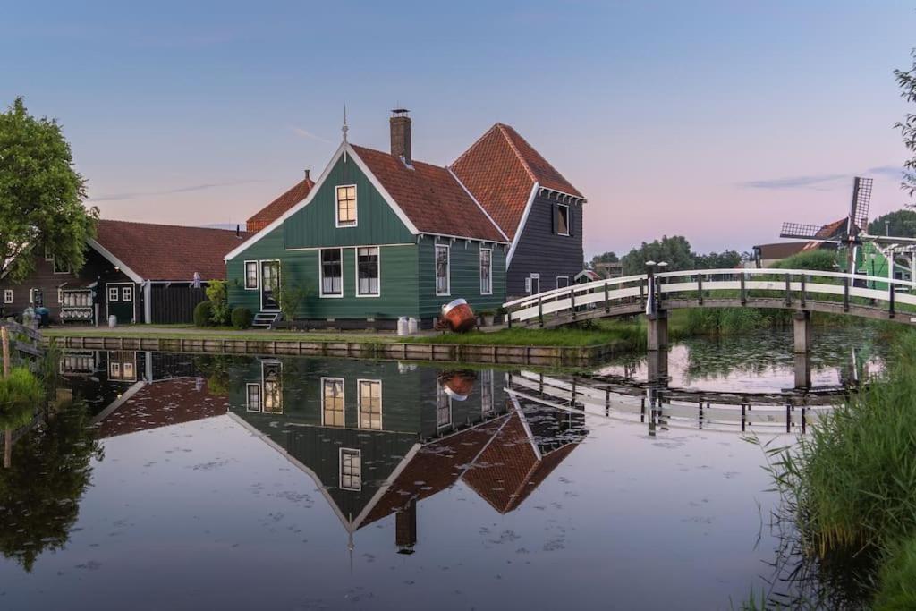 Modern, Brand New Houseboat Near Amsterdam Monnickendam Exterior foto