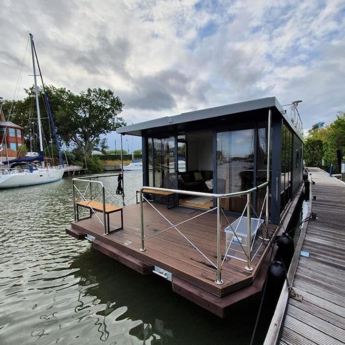 Modern, Brand New Houseboat Near Amsterdam Monnickendam Exterior foto